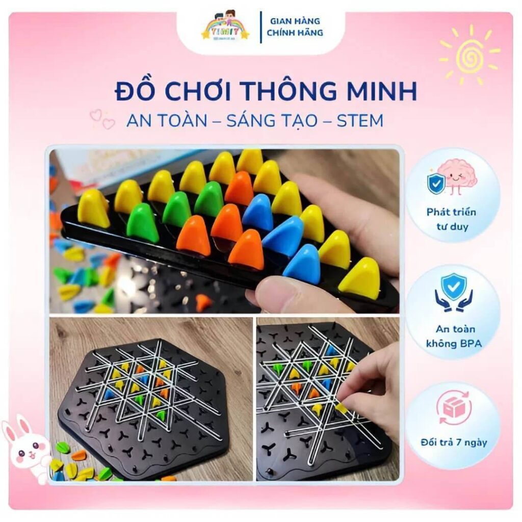 Đồ Chơi Phát Triển Logic Cho Trẻ Em – Tăng Tư Duy, Học Mà Chơi Hiệu Quả
