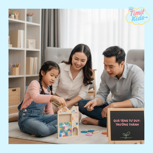 Phát triển tu duy bé cùng timit
