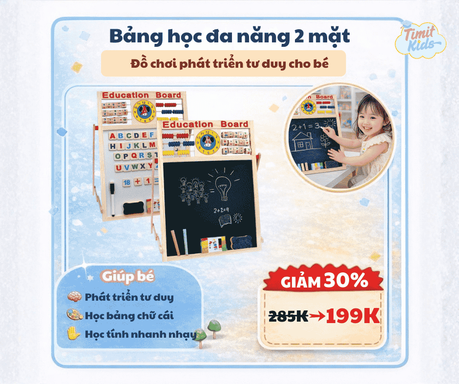 Đầu tư sớm cho con thông minh