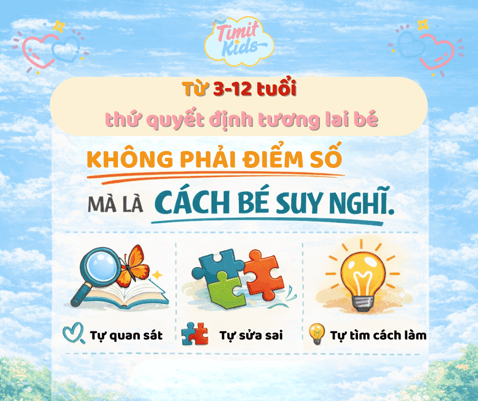 Thứ quyết định tương lai bé