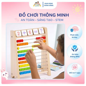 Đồ chơi toán học giúp trẻ thông minh
