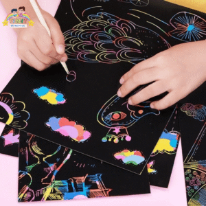 Đồ chơi tranh cạo cho bé