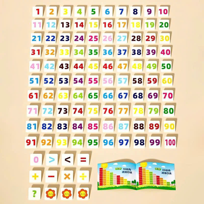 Đồ chơi toán học giúp trẻ thông minh