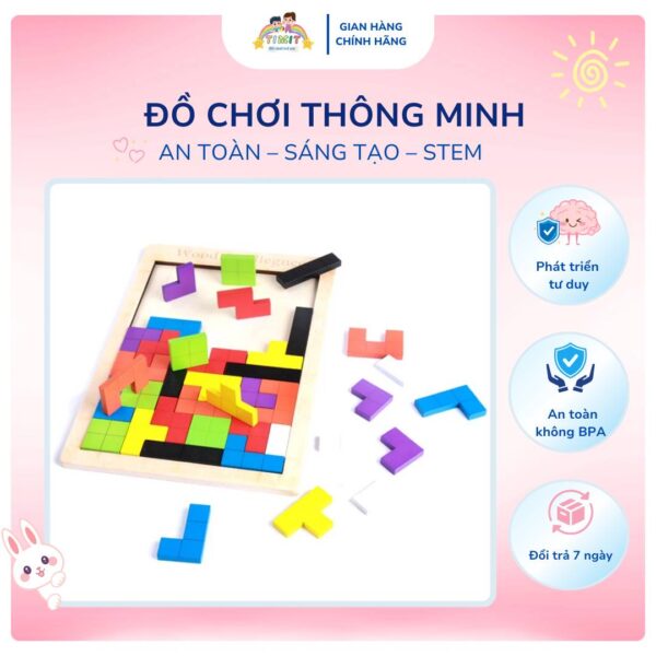 Đồ chơi cho bé Xếp Hình Phát Triển Tư Duy