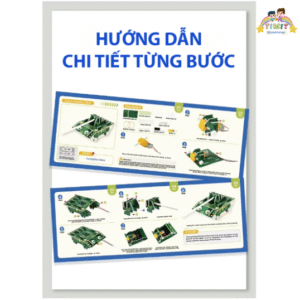 Đồ Chơi Thông Minh Steam Xe Tăng Chiến Đấu Học Cơ Học và Tư Duy Khoa Học
