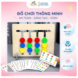 Đồ Chơi Montessori Cho Bé 3 Tuổi Phát Triển Trí Tuệ