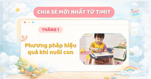 Phương pháp hiệu quả khi nuôi con