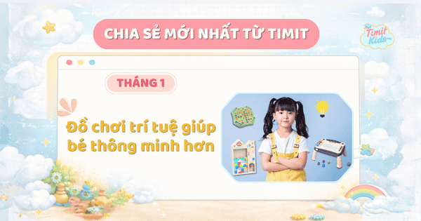 Đồ chơi trí tuệ giúp bé thông minh