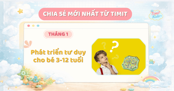 Phát triển tư duy bé