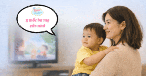 Trẻ 1 tuổi xem tivi bao lâu là hợp lý