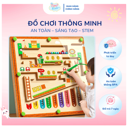 đồ chơi trí tuệ nhà timit