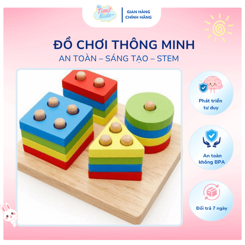 Đồ chơi gỗ thông minh